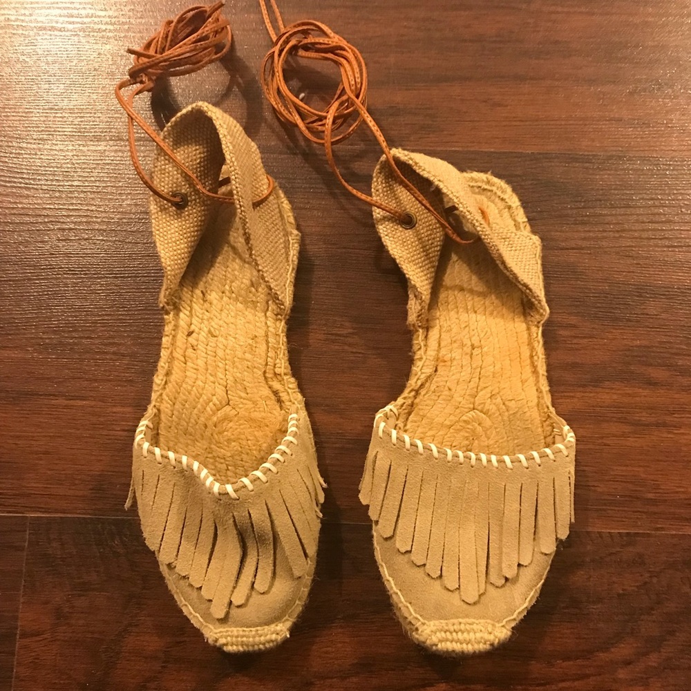 Soludos tie up espadrilles